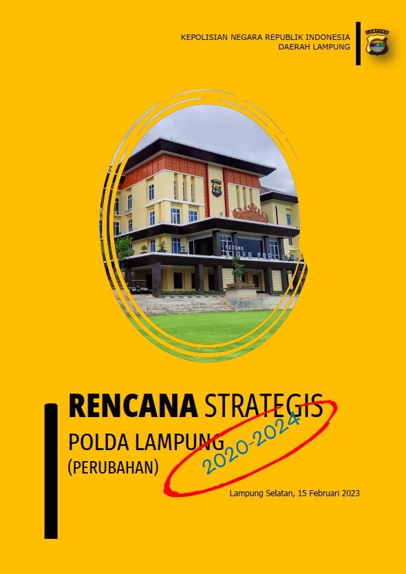 RENSTRA POLDA LAMPUNG TAHUN 2020-2024 (PERUBAHAN)